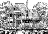 Elevation of House Plan 77115