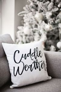 It's really always cuddle weather