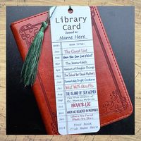 Your bookclub will love these bookmarks to celebrate the year if reading!  #booklover #bookclubbooks #bookmark #bookworm #bookclubs #readinggoal #bookstoread #bookstagram #books #bookshelf #bookmarklove #freidamcfadden #thriller #mystery #fiction