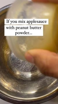 1 ½ cup powdered peanut butter* such as PB Fit or PB2 ⅓ cup unsweetened applesauce** , or 4 oz applesauce ½ cup chocolate chips melted with 1tsp of coconut oil  1. Mix 1 ¼ cup of the PB Fit powder and all of the applesauce together. 2. Check the consistency while mixing. For a thicker, fudgier peanut butter filling, add the rest of the peanut butter powder (¼ cup). For a creamier texture, use as is. 3. Divide the dough into pieces and roll into balls. TIP: If the filling is too soft, you can always put the filling in the fridge until stiff enough to shape. 4. Once shaped, let the peanut butter balls cool in the fridge or freezer until firm enough to coat in chocolate.