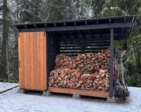 4x8 Firewood Shed Plans PDF Firewood Storage Shed With Sliding Door, Tool & Lumber Storage. - Etsy Canada