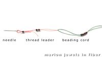 Pull Along Needle and Thread Leader