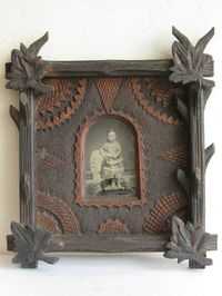 Tramp Art picture frame