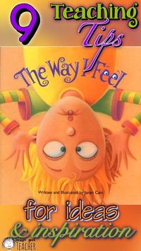 The Way I Feel is such a great book to get those feelings out in the open. It is a great conversation starter with students. Use these teaching tips, ideas and activities to help build a meaningful lesson. This is great for the beginning of the year and anytime in between. #PictureBooks #TheWayIFeel #FirstWeekofSchool