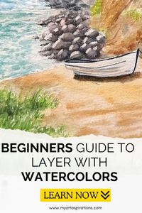 To build a strong foundation of your watercolor paintings skills you need to know how to layer. Learn everything to do with the watercolor layering in this article! Read below now or save for later: