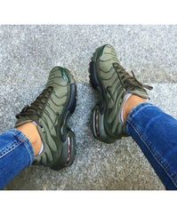 Nike Air Max Plus Tn Unisex Olive Khaki Green--#Genel