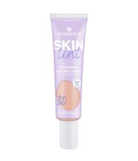 Der essence Skin tint gleicht mit seiner leichten bis mittleren Deckkraft kleine Unregelmäßigkeiten deiner Haut aus. Gleichzeitig fühlt er sich super leicht und angenehm an. Unser Skin Tint verstopft die Poren nicht und ist eine leichte Alternative zur Foundation. Er ist feuchtigkeitsspendend und zu seinen veganen Inhaltsstoffen zählen Aloe Vera und Hyaluron. Passend zu jeder Gelegenheit und deiner Stimmung kannst du den essence Skin tint aufbauen. Mit LSF 30 schützt er außerdem deine Haut auch vor der Sonne. - Super leichte und angenehme Textur - Aufbauende leichte bis mittlere Deckkraft - Mit LSF 30, Aloe Vera und Hyaluron