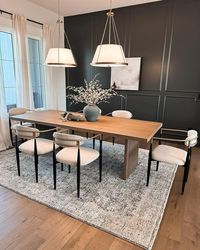 small living room dining room combo • Instagram