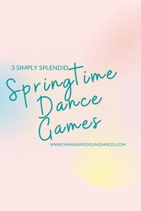 Looking for a way to keep your dance students engaged and learning this spring? Check out these 3 spring themed dance games! These educational and fun dance games can be adapted for dance classes with most age groups, skill levels, and dance genres. Your students will love these unique and fun dance games - and you’ll love that they keep the students learning all spring long! #dancegames #danceactivities #danceteachingideas