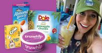 Creamy Frozen Pineapple Drink + More Easy Low-Calorie Blended Drinks