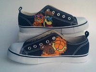 Garfield the Cat Custom Hand Painted Shoes | Etsy