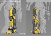 ArtStation - Powered Exoskeleton - MK9