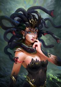 Medusa, song yueran on ArtStation at https://www.artstation.com/artwork/Xz2Dw