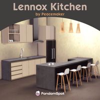 Grab this CC at # 5 in our list of custom maxis-match kitchen furniture for TS4.