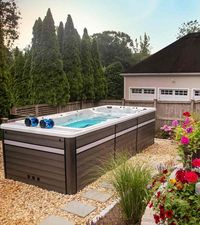 Backyard Ideas for your Michael Phelps Swim Spa