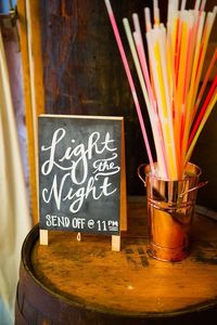 Light the Night DIY Wedding Chalkboard Sign fall outdoor wedding sparkler #weddings #weddingideas #rusticwedding #countrywedding #weddingdecors #weddinginspiration #rar #rosesandrings