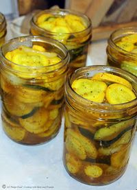 Cooking With Mary and Friends: Old Fashioned Southern Squash Pickles