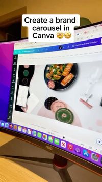 Learn how to create a brand carousel in Canva! Save and follow for more tips! Check out the guides available in my Stan Store link and learn how to grow a business and acquire high income skills to make money! Credit: vue.noel #roadmap #roadmapexclusive #canva #canvatips #highincomeskills