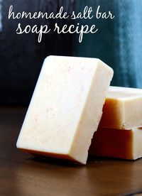 Pink Salt Soap Recipe for Naturally, Healthy Looking Skin! This homemade pink salt and sal butter soap recipe contains a high percentage of skin conditioning sal butter and mineral rich pink Himalayan salt that aids in detoxing, healing and nourishing skin.