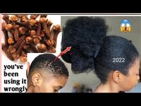 This is why clove is not working for you/use it this way and you hair will never stop growing/ - YouTube