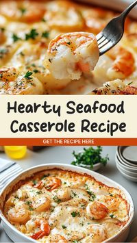 Indulge in a delicious and comforting seafood casserole recipe that will satisfy your craving for seafood in the most delightful way. This easy-to-make dish combines the fresh flavors of the ocean with creamy textures, creating a flavorful and hearty meal perfect for any occasion. Whether you're hosting a dinner party or simply craving some homemade comfort food, this seafood casserole recipe is sure to be a hit.