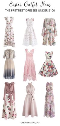 The Prettiest Easter Dresses Under $100| Life with Mar