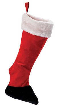 Lettia "Horsey" Christmas Stocking  -  Your horse needs a stocking too! Create a warm welcome at the barn (or on the mantle) for Santa and his reindeer. The perfect gift for that horse crazy friend or child that has everything.      20" H x 8" W  MSRP  $19.99 Our Price $18.99