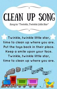 Clean up song