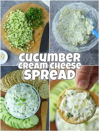 Cucumber Cream Cheese Spread | "Cucumber Crack"