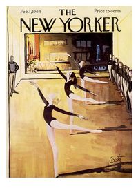 The New Yorker Cover - February 1, 1964 Regular Giclee Print by Arthur Getz at…