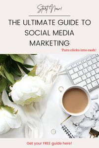 If you're trying to start an online busines, social media marketing is a skill you're going to have to invest time into learning. If you want a successful business that will actually make you money, you're going to need to learn how to get your products infront of people & most importantly, how to get those people to purchase the product you're trying to sell. If this is a skill you want to master, click the link above for your free E-book now!