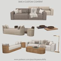 the sims 4 custom content cc furniture decorative living room comfort