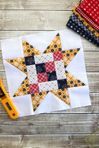 Meet the Makers Quilt Block Tutorial #5 - Diary of a Quilter - a quilt blog