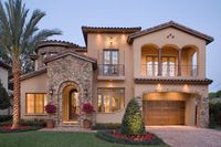 Mediterranean Style House Plan - 4 Beds 3.5 Baths 4923 Sq/Ft Plan #135-166