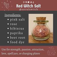 Margaret Jamison on Instagram: "Four very useful types of salt you can make yourself. I love setting out bowls of salt with crystals in various parts of my house. Thank you @astralxwitch"