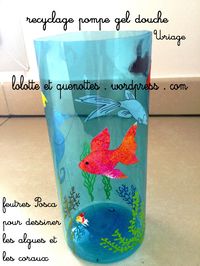 Recyclage pompe gel douche