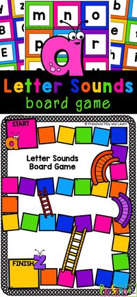 This Letter Sounds Games is a great way to work on initial sounds while playing a fun phonics game. Use this free printable beginning sounds game as part of a literacy or alphabet study or for extra work for toddler, preschool, pre-k, and kindergarten age kids. Simply print letter sounds printable and you are ready to play and learn with this hands-on phonics activity for children.