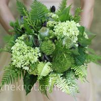 Fern and Moss Centerpieces