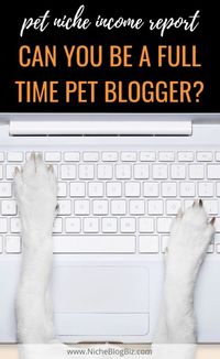 Can You Make a Living as A Full-Time Pet Blogger? My Q3 Income Reports | Niche Blog Biz