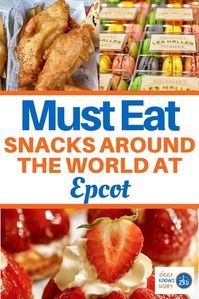 In this post by Ziggy Knows Disney, you'll find out that some of the most awesome snacks are at Epcot! Find out where to grab the must-eat snacks and prepare for a foodie feast at Epcot!