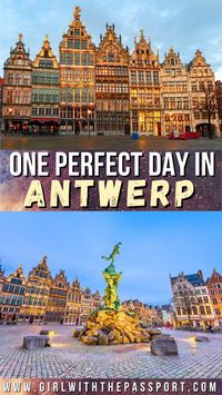 Planning a trip to Belgium? Then check out this Antwerp travel guide with amazing Antwerp travel tips that will help you plan the perfect one day in Antwerp itinerary. See, in this guide to 24 hours in Antwerp you'll learn about the best things to do in Antwerp, the best restaurants in Antwerp, and amazing hidden gems in Antwerp. So, by the end of this post, you'll know exactly what to do in Antwerp, Belgium. #Antwerp #Belgium