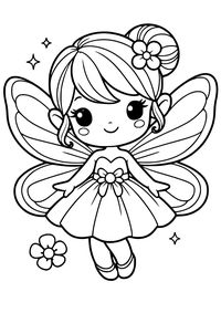 Fairy Girl 9 free coloring sheets for kids. Feel free to use it thank you ^.^