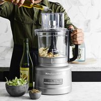 KitchenAid 13-Cup Food Processor with Dicing Kit, Contour Silver | Williams Sonoma