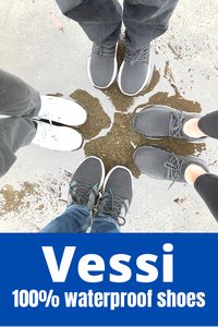 Looking to keep your feet dry during rainy season? Try 100% waterproof Vessi shoes now. #vessiambassador