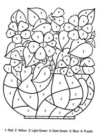 The Carnation Coloring Page