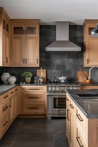 What New Kitchen Flooring Goes with Honey Oak Cabinets?