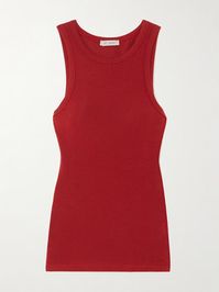 Shop ST. AGNI Ribbed stretch-wool tank, Explore the latest ST. AGNI women's collection today on NET A PORTER