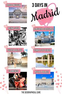 This is the ultimate 3 days in Madrid itinerary! This guide covers all the top attractions and best things to do in Madrid. From exploring the renowned Prado Museum to strolling through the bustling Gran Vía, this 3 day Madrid itinerary packs in the best of the city's rich history, vibrant culture, and delicious cuisine. Perfect for ensuring you experience all the highlights of Spain's captivating capital. Read on for how to spend three days in Madrid!