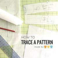 How to trace a pattern