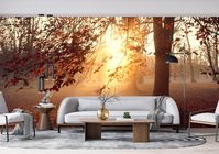 Uplandia Trees wallpaper mural ➡ 100% PVC-free and non-toxic